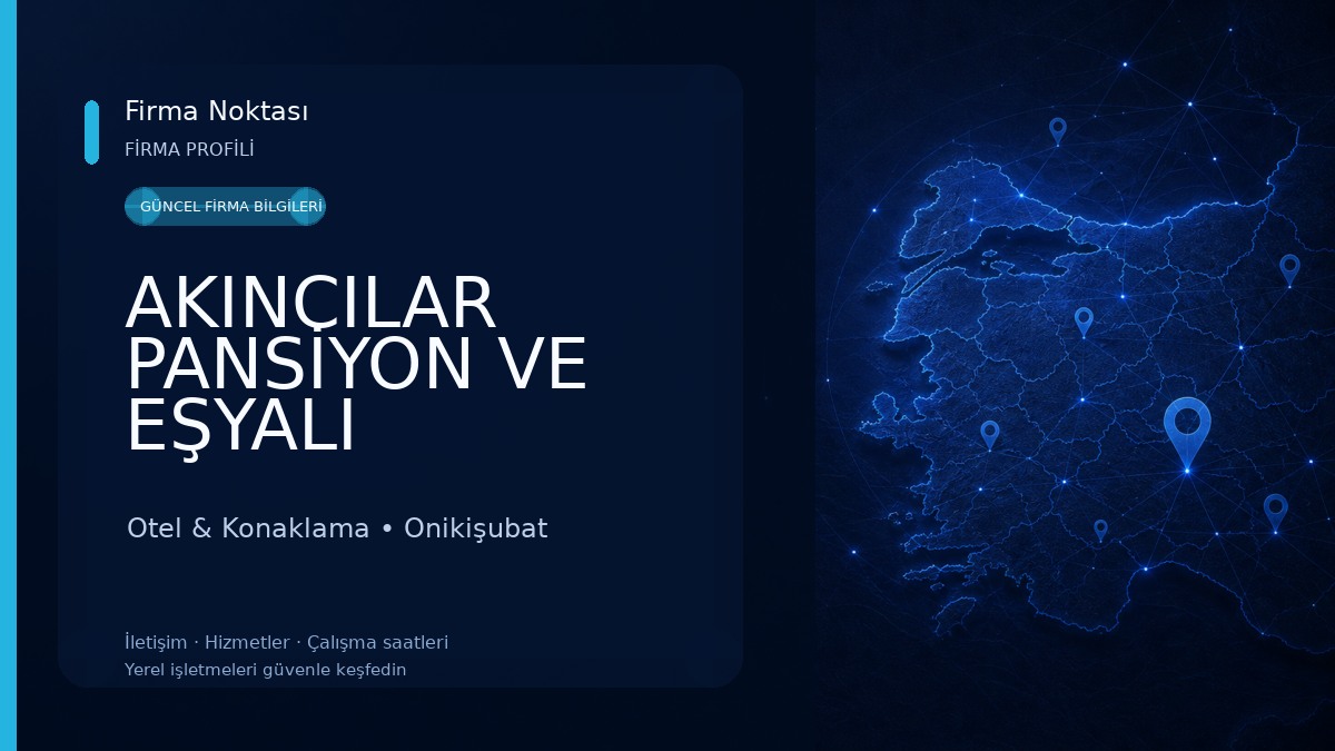 AKINCILAR PANSİYON VE EŞYALI DAİRELER Otel & Konaklama