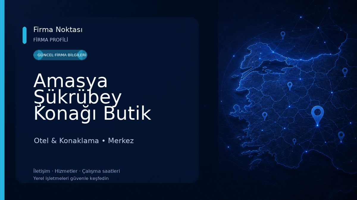 Amasya Şükrübey Konağı Butik Otel Otel & Konaklama