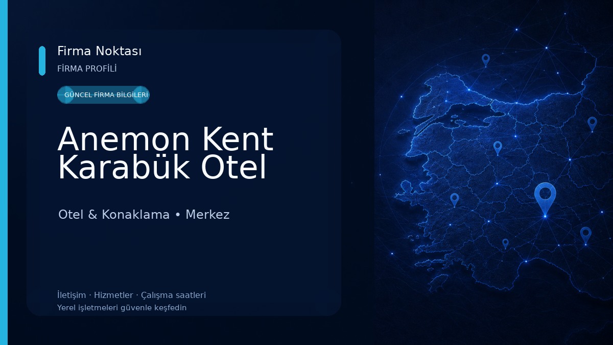 Anemon Kent Karabük Otel