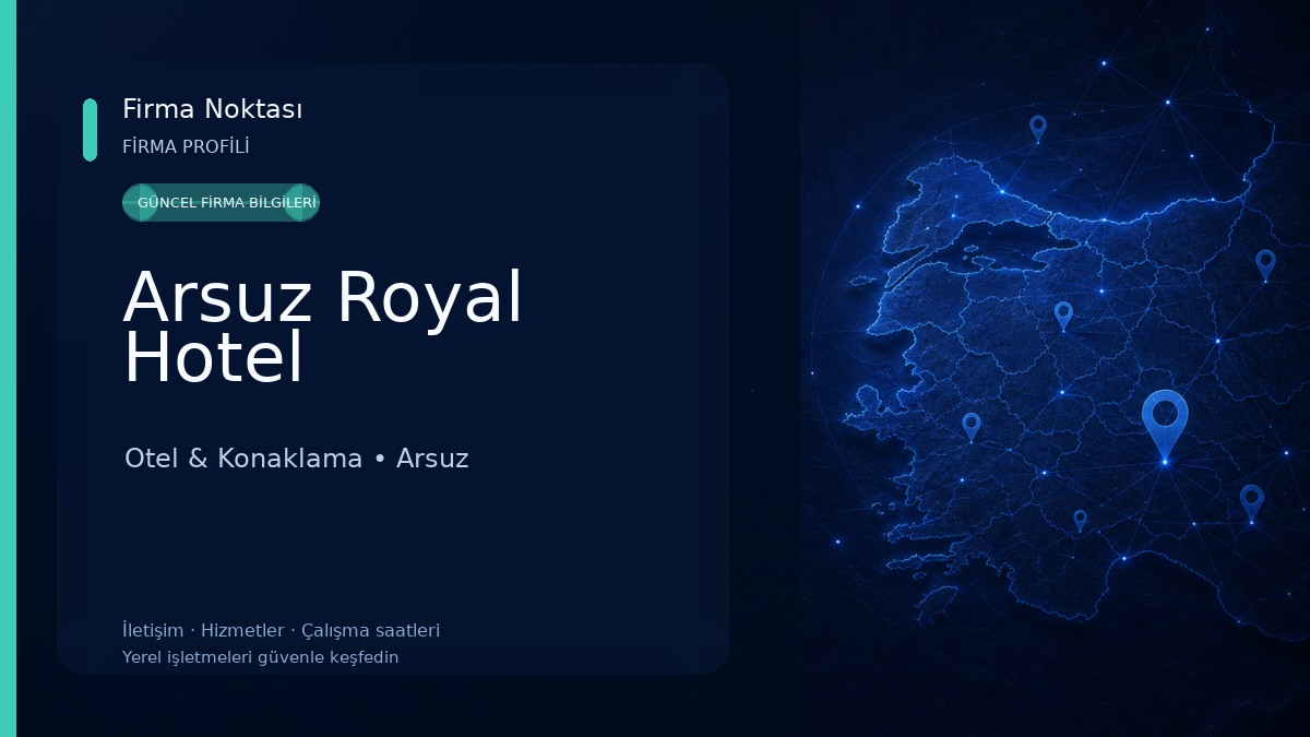 Arsuz Royal Hotel Otel & Konaklama
