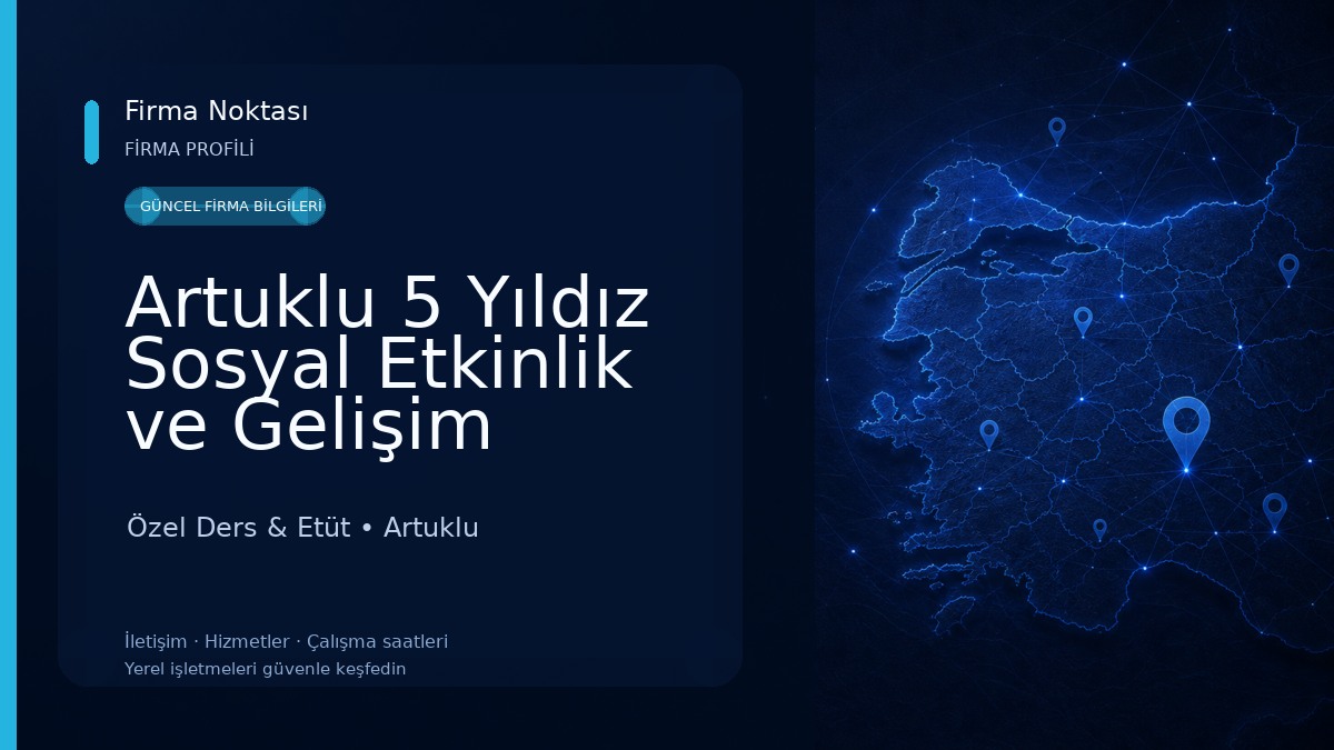 Artuklu 5 Yıldız Sosyal Etkinlik ve Gelişim Merkezi