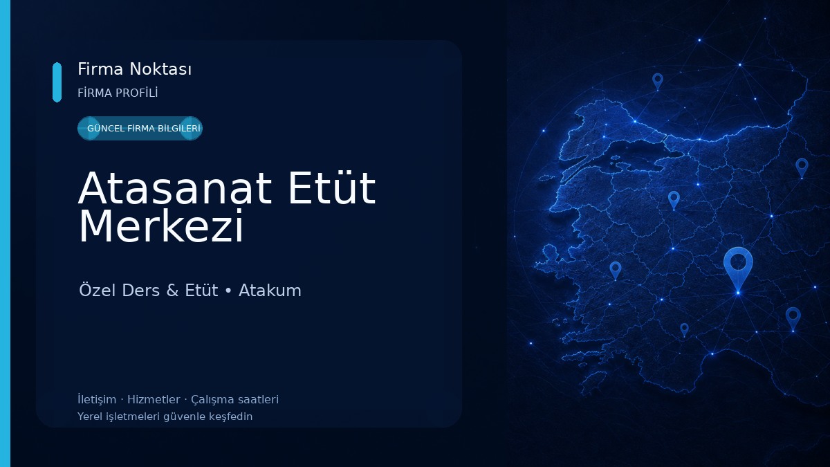 Atasanat Etüt Merkezi Özel Ders & Etüt