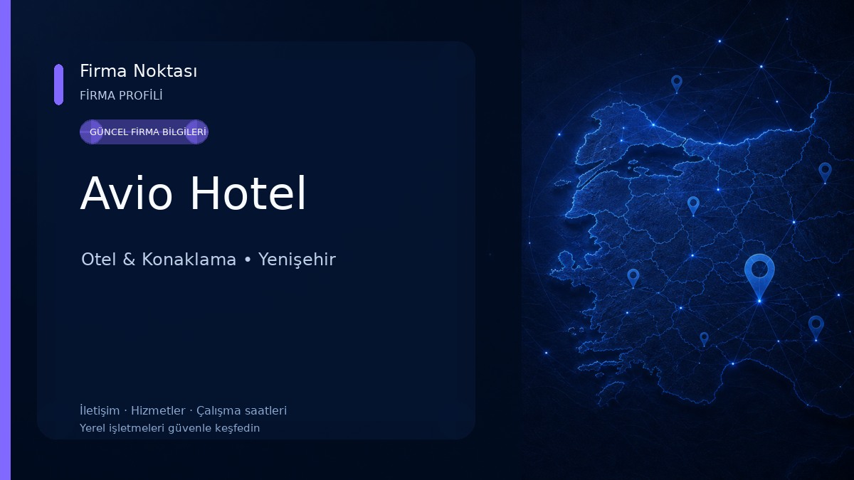 Avio Hotel Otel & Konaklama