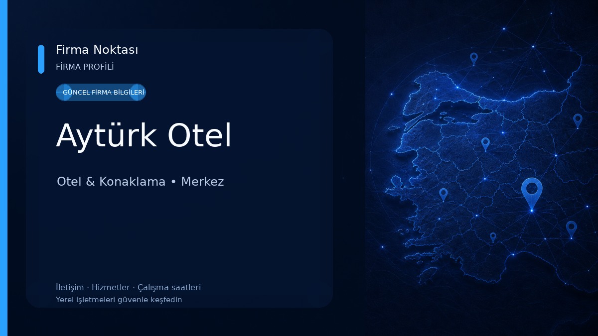 Aytürk Otel Otel & Konaklama