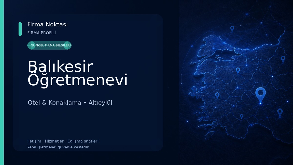 Balıkesir Öğretmenevi Otel & Konaklama