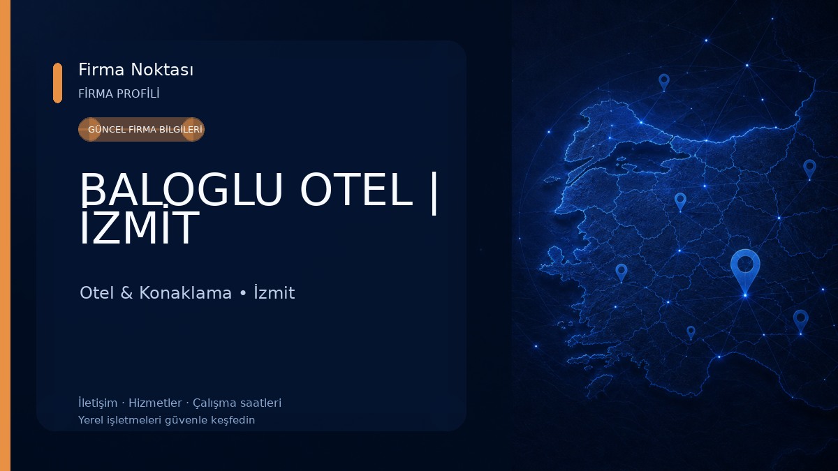 BALOGLU OTEL | İZMİT Otel & Konaklama