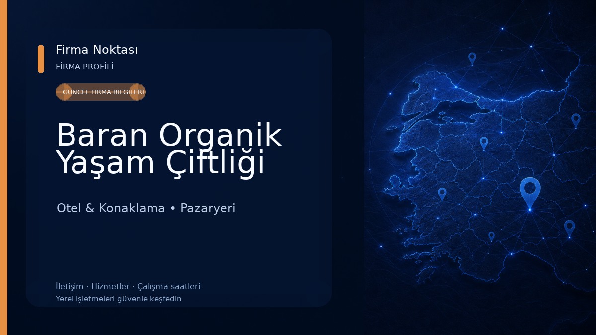 Baran Organik Yaşam Çiftliği Otel & Konaklama