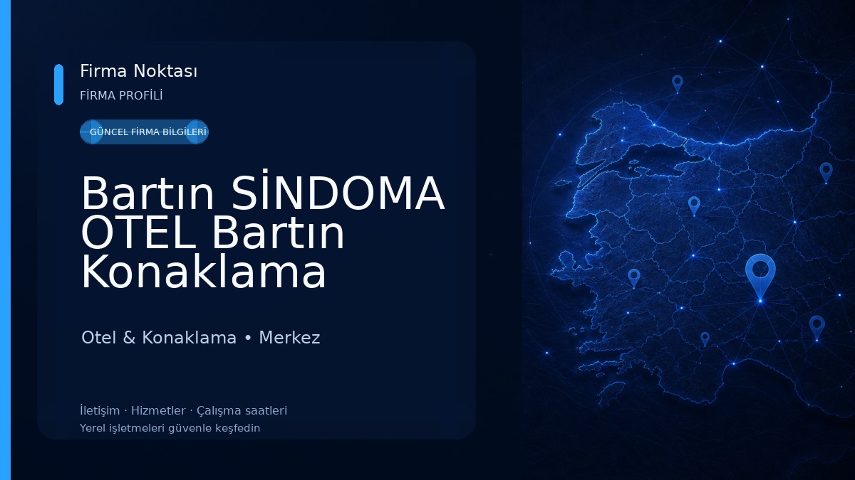Bartın SİNDOMA OTEL Bartın Konaklama Bartın Şehir İçi Otelleri Otel & Konaklama