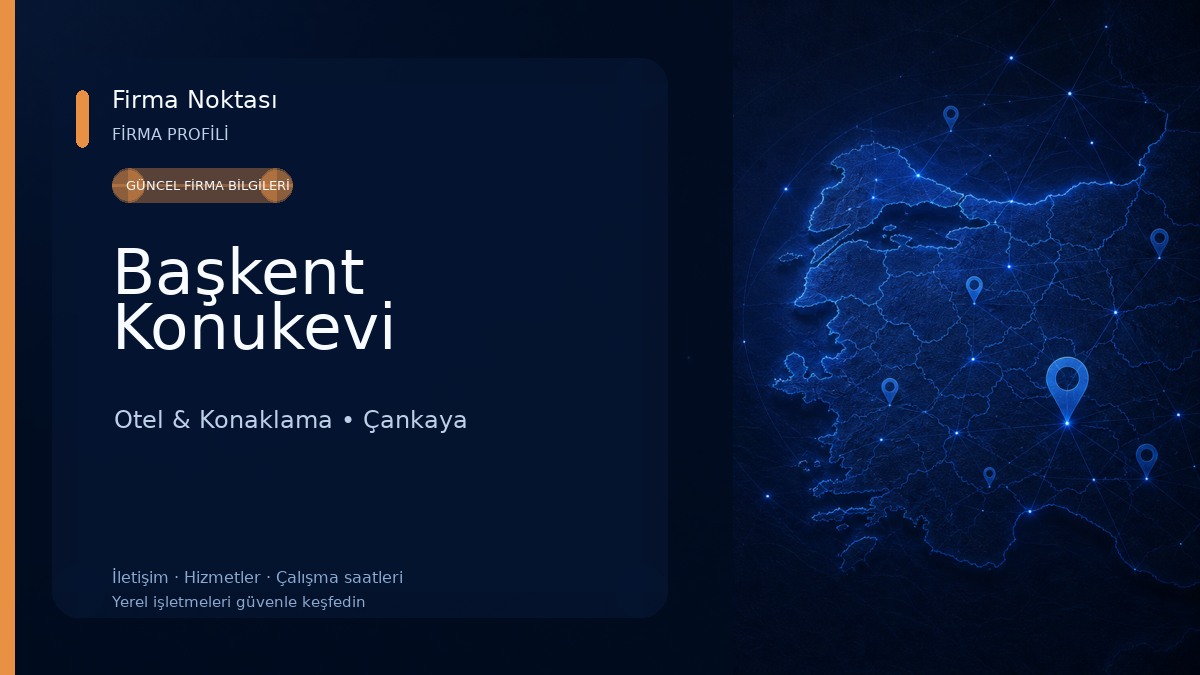 Başkent Konukevi Otel & Konaklama