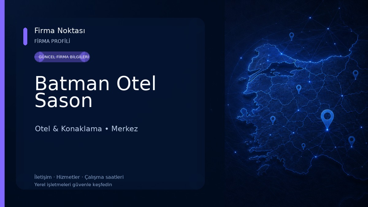 Batman Otel Sason