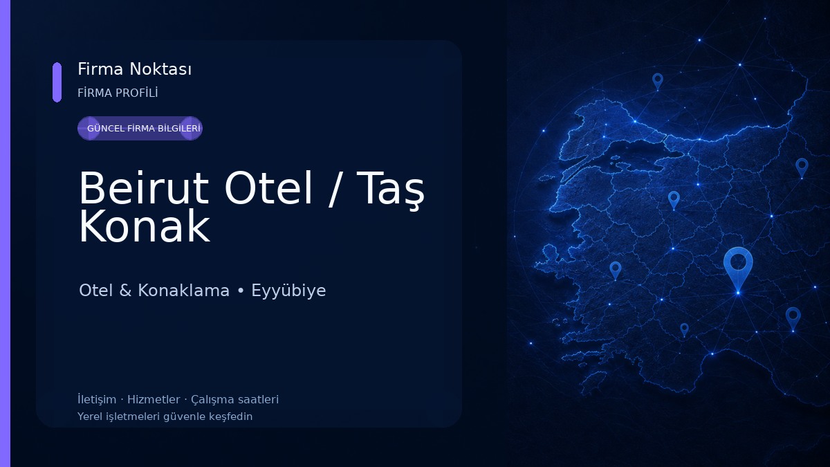 Beirut Otel / Taş Konak Otel & Konaklama