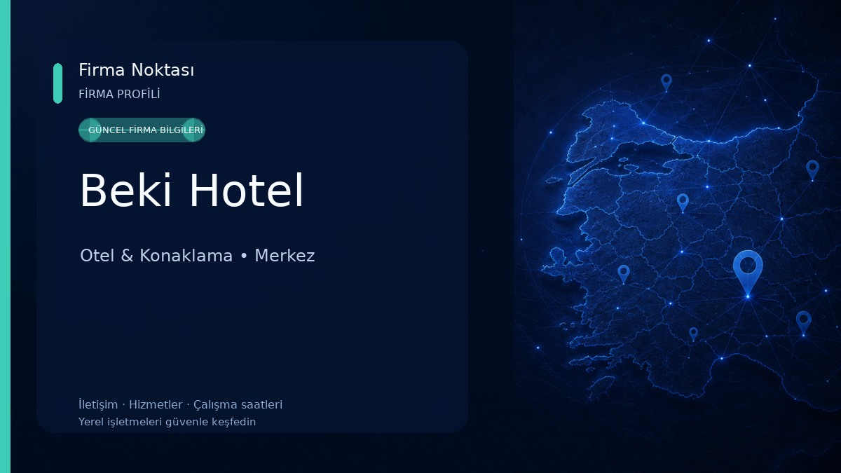 Beki Hotel Otel & Konaklama