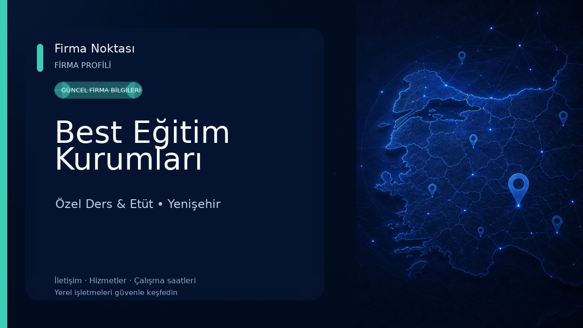 Best Eğitim Kurumları Özel Ders & Etüt