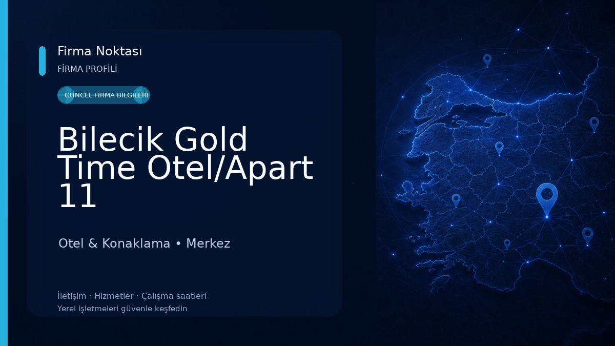 Bilecik Gold Time Otel/Apart 11