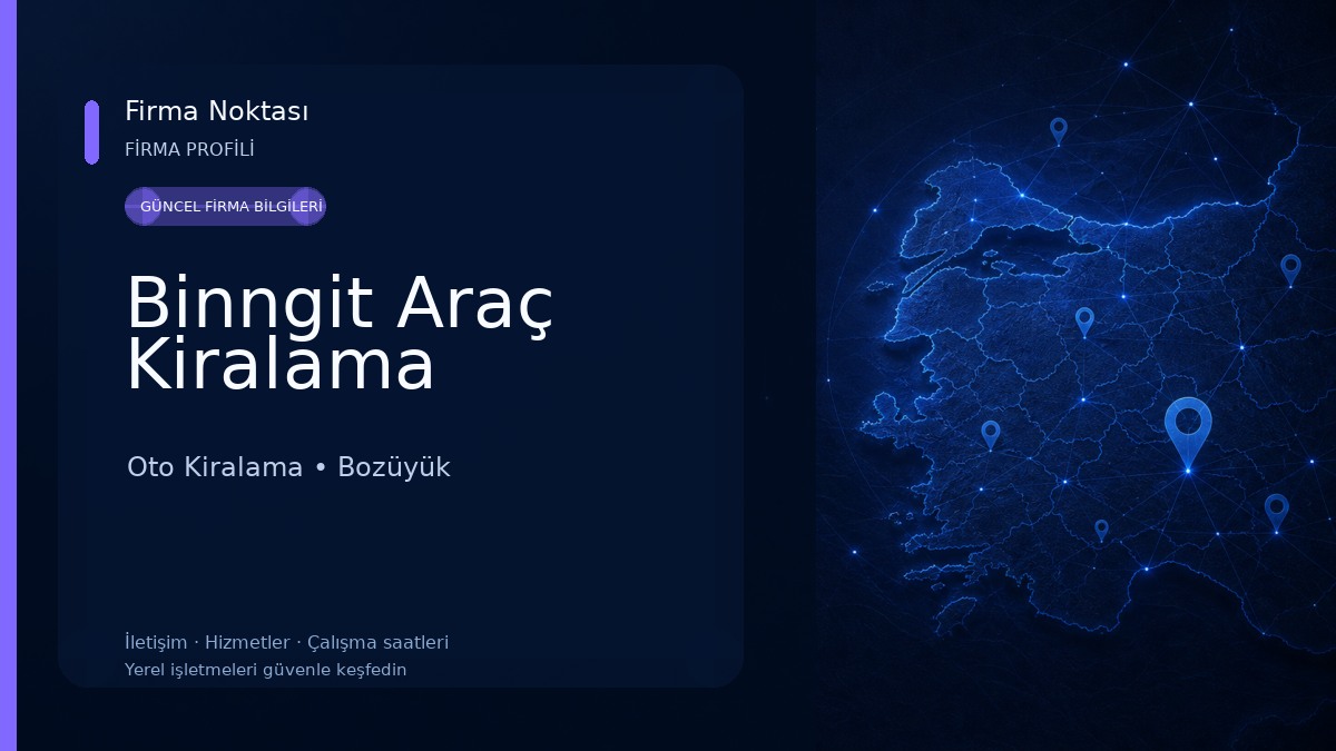 Binngit Araç Kiralama Oto Kiralama
