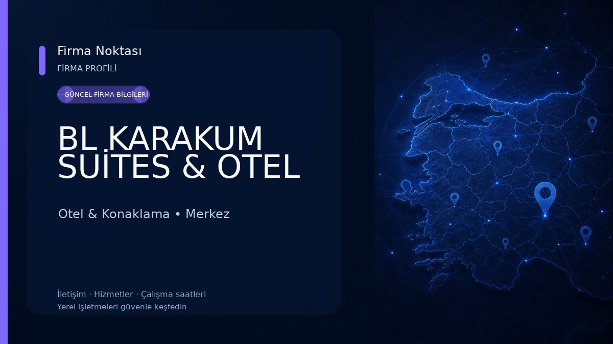 BL KARAKUM SUİTES & OTEL Otel & Konaklama