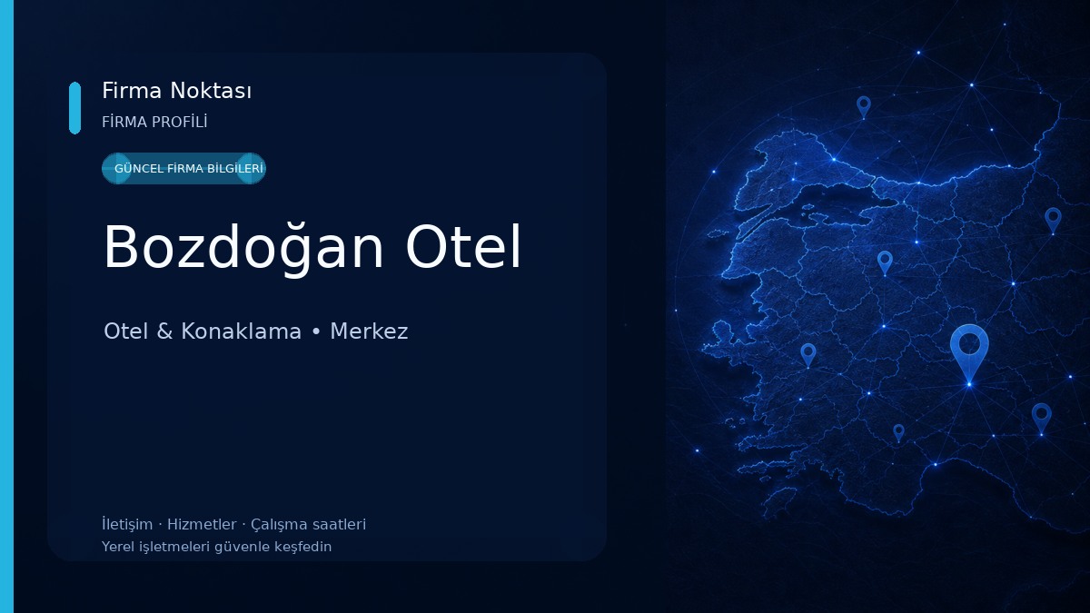 Bozdoğan Otel Otel & Konaklama