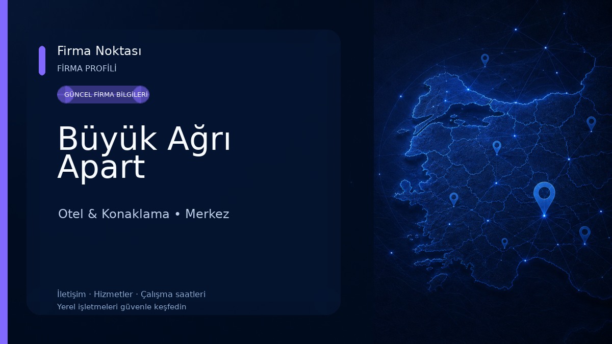 Büyük Ağrı Apart Otel & Konaklama