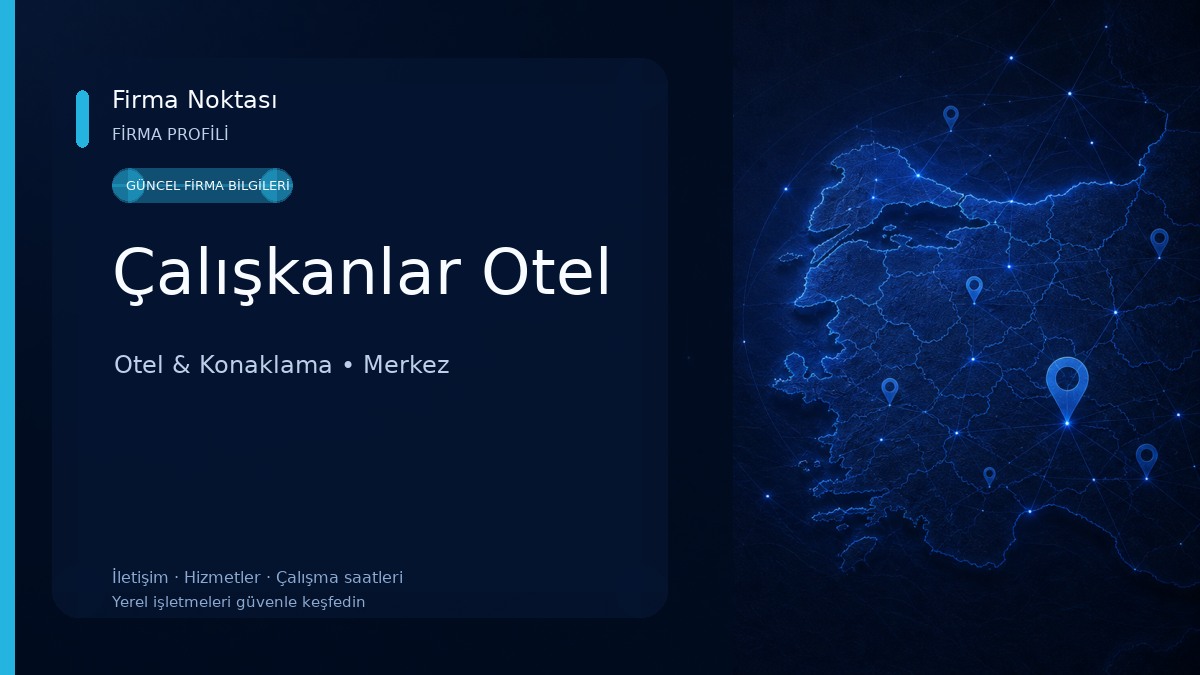 Çalışkanlar Otel Otel & Konaklama