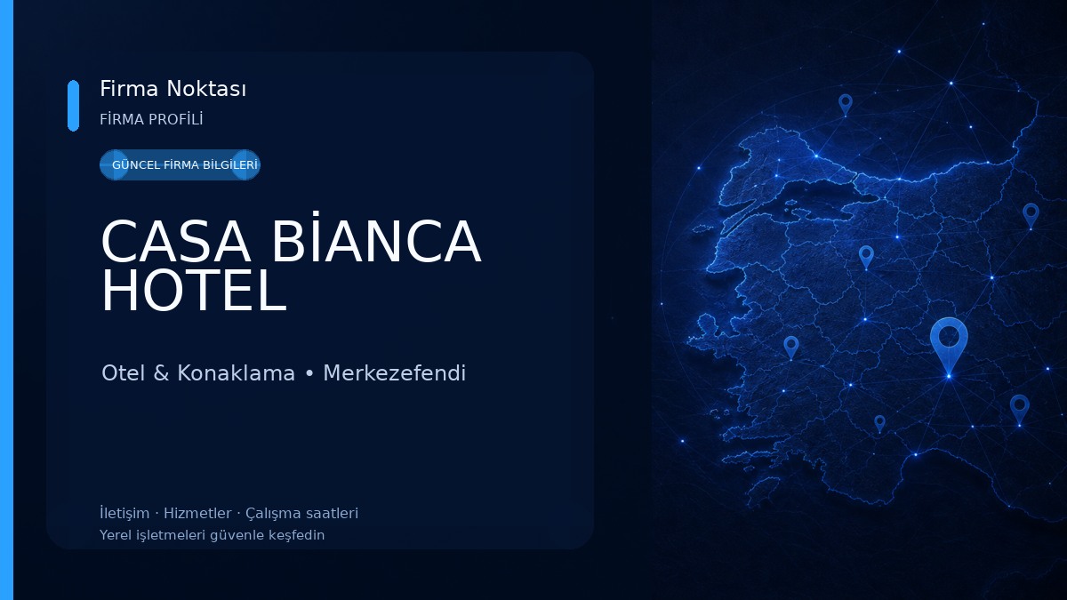 CASA BİANCA HOTEL Otel & Konaklama