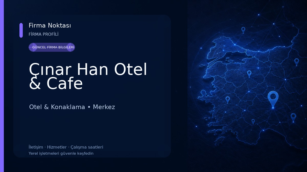 Çınar Han Otel & Cafe