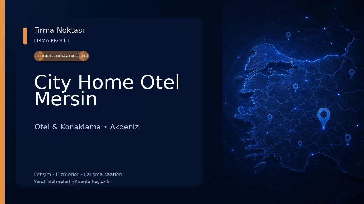 City Home Otel Mersin Otel & Konaklama