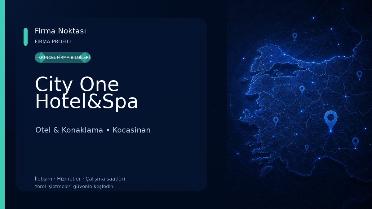 City One Hotel&Spa Otel & Konaklama