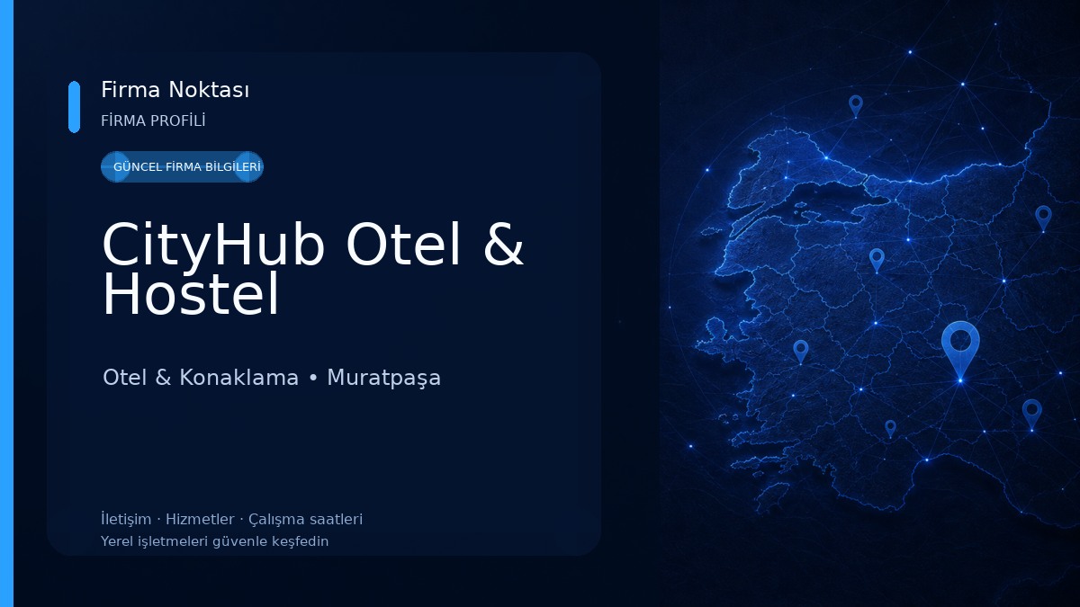 CityHub Otel & Hostel Otel & Konaklama