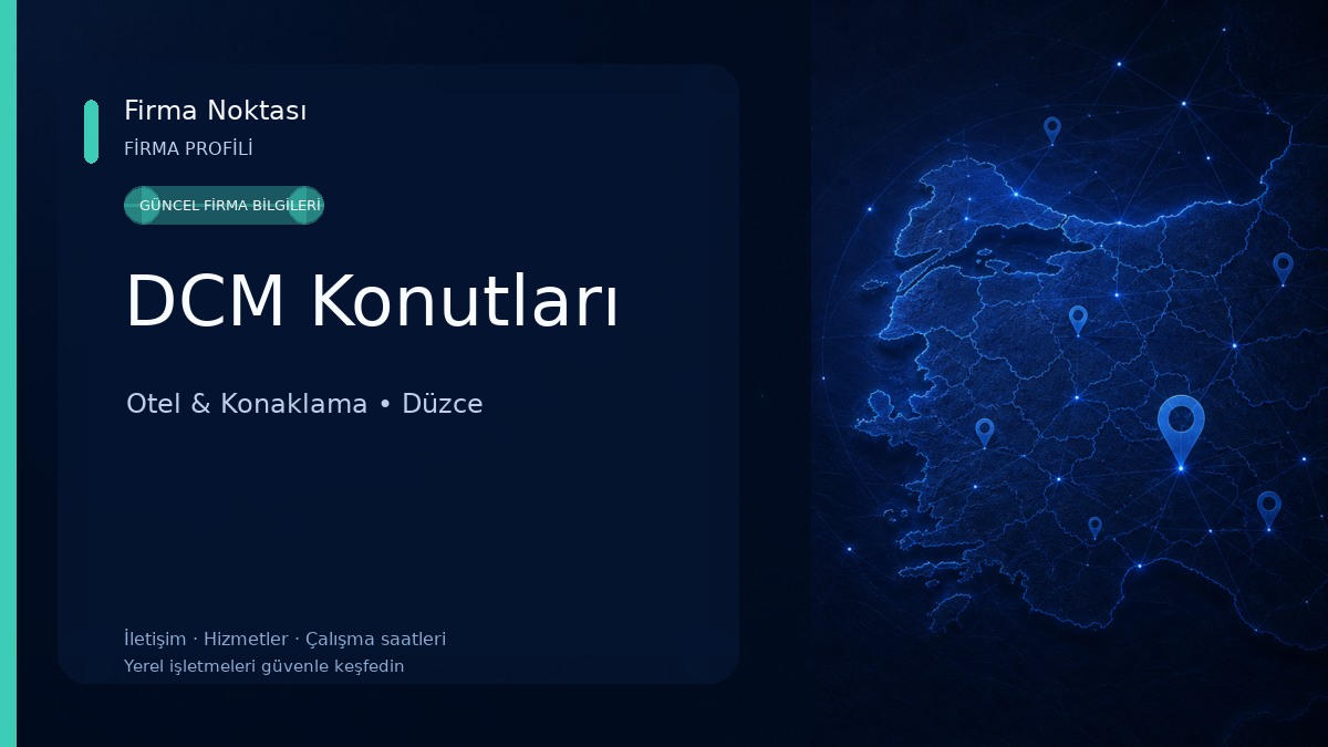 DCM Konutları Otel & Konaklama