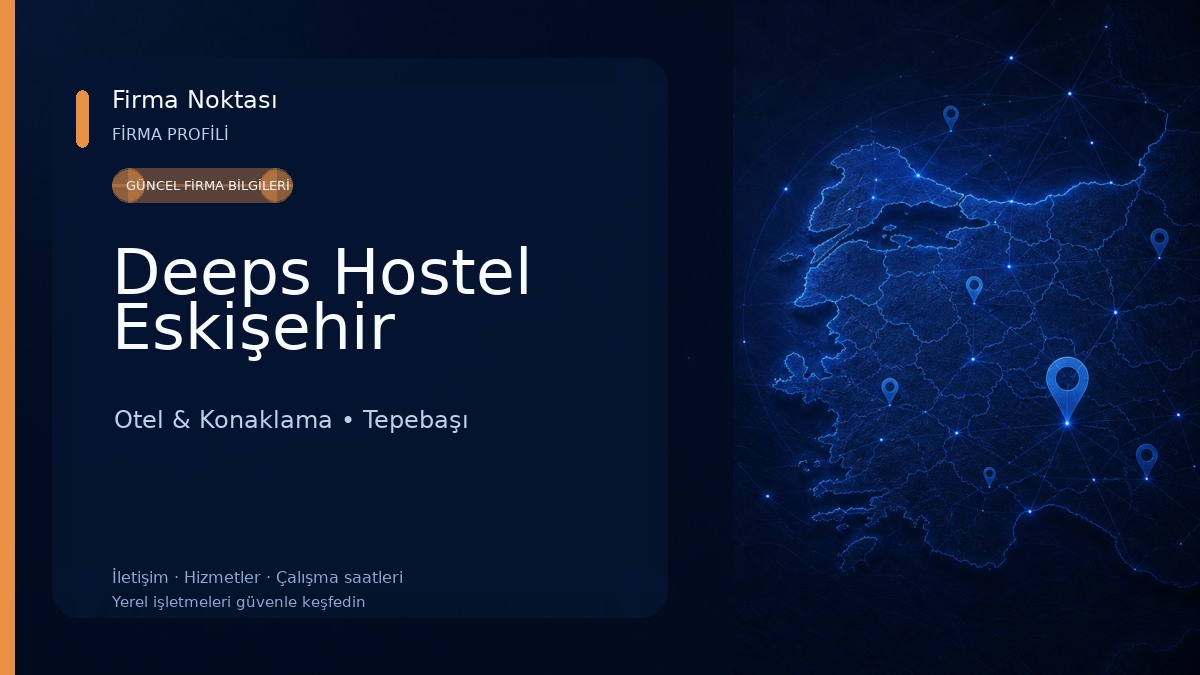 Deeps Hostel Eskişehir Otel & Konaklama