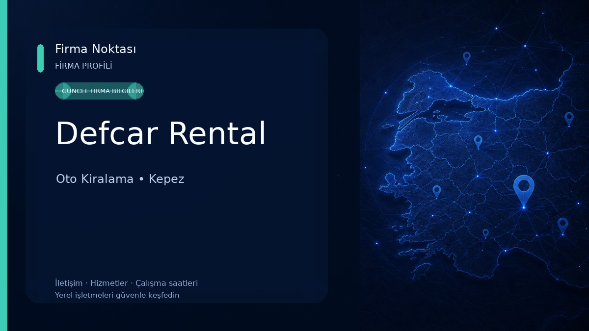 Defcar Rental Oto Kiralama