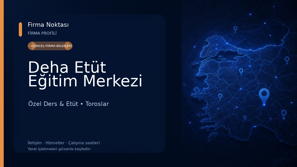 Deha Etüt Eğitim Merkezi Özel Ders & Etüt