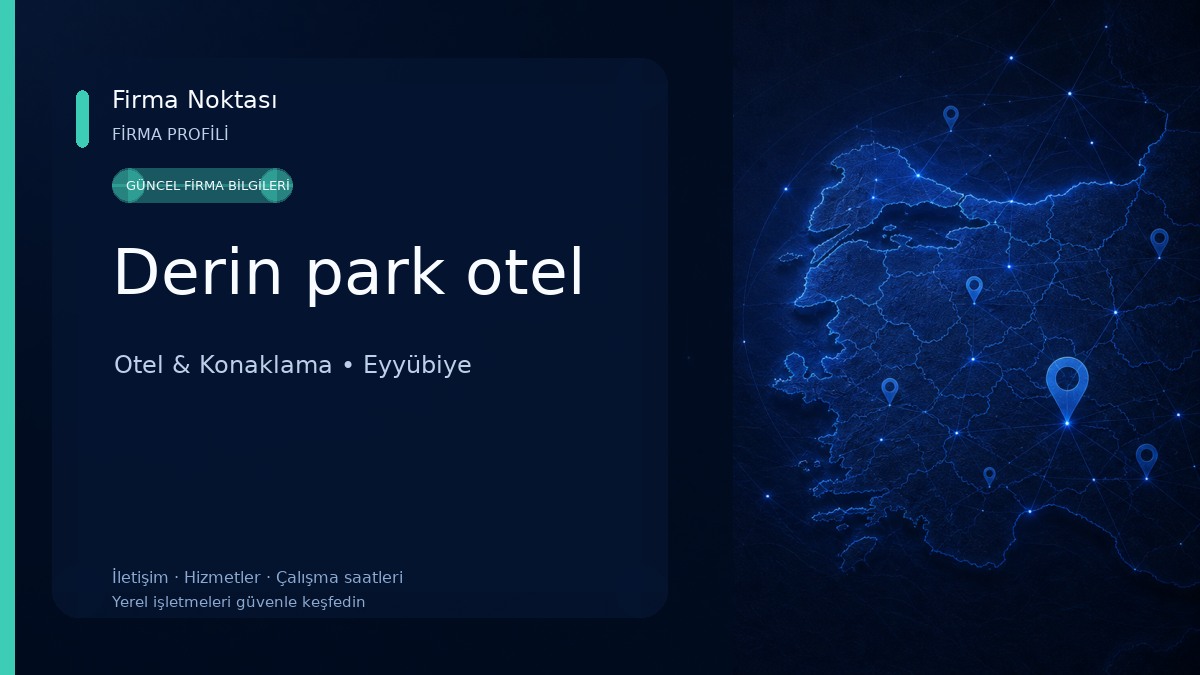 Derin park otel Otel & Konaklama