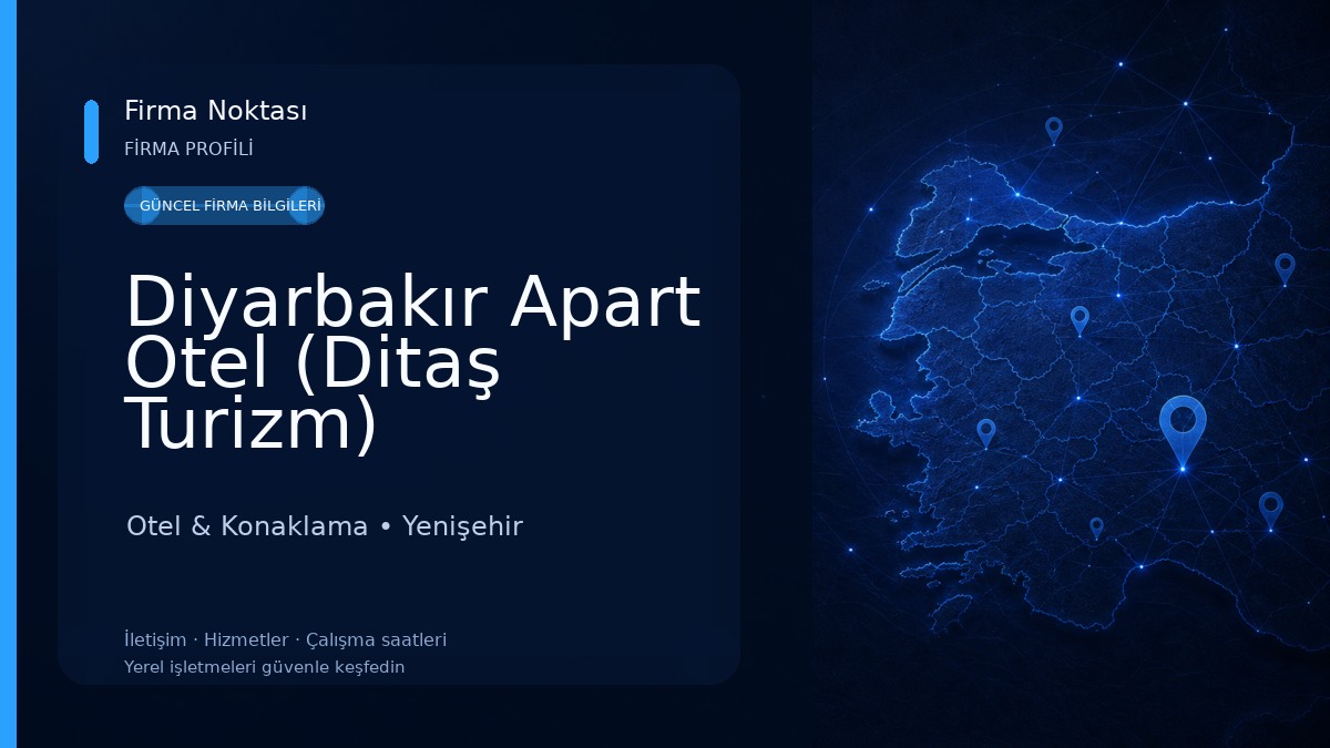 Diyarbakır Apart Otel (Ditaş Turizm) Otel & Konaklama