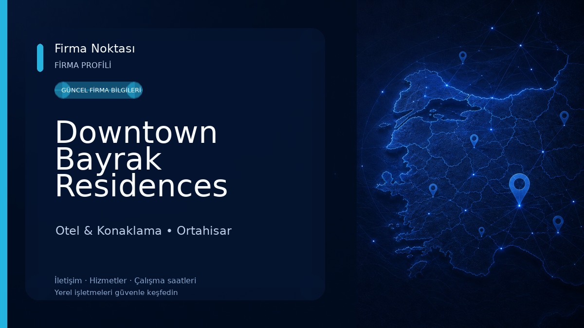 Downtown Bayrak Residences Trabzon Otel & Konaklama