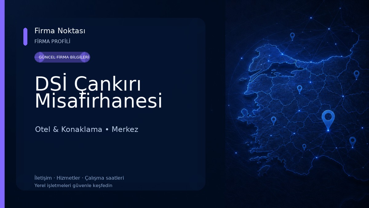 DSİ Çankırı Misafirhanesi