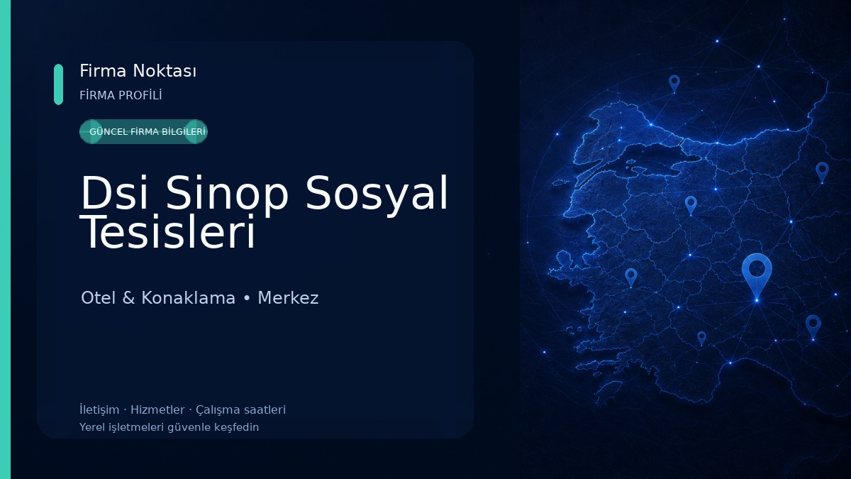 Dsi Sinop Sosyal Tesisleri Otel & Konaklama