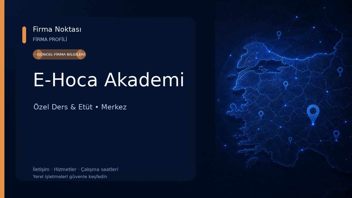 E-Hoca Akademi
