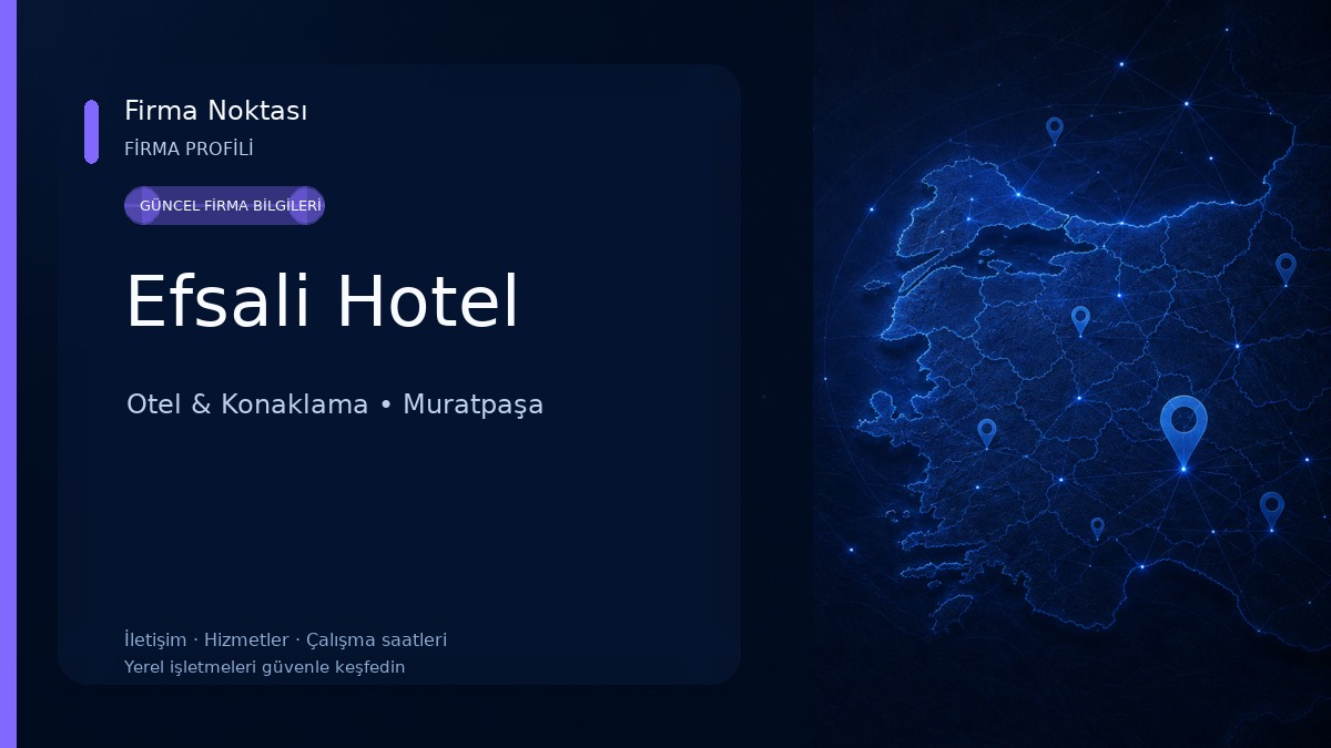 Efsali Hotel Otel & Konaklama