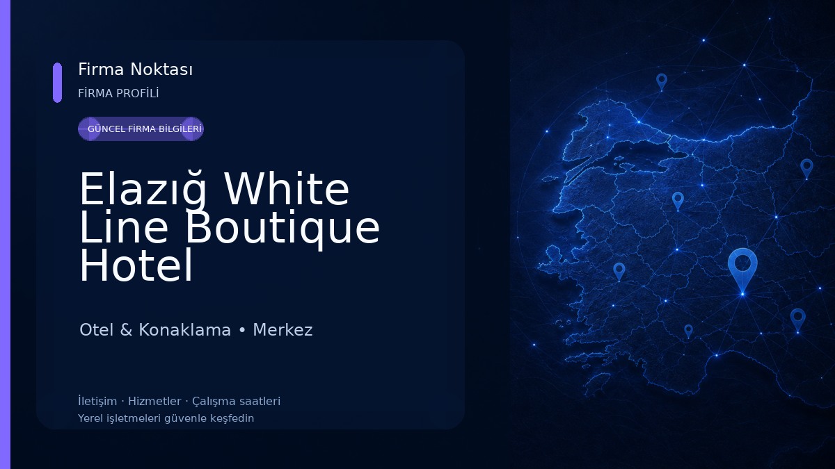 Elazığ White Line Boutique Hotel