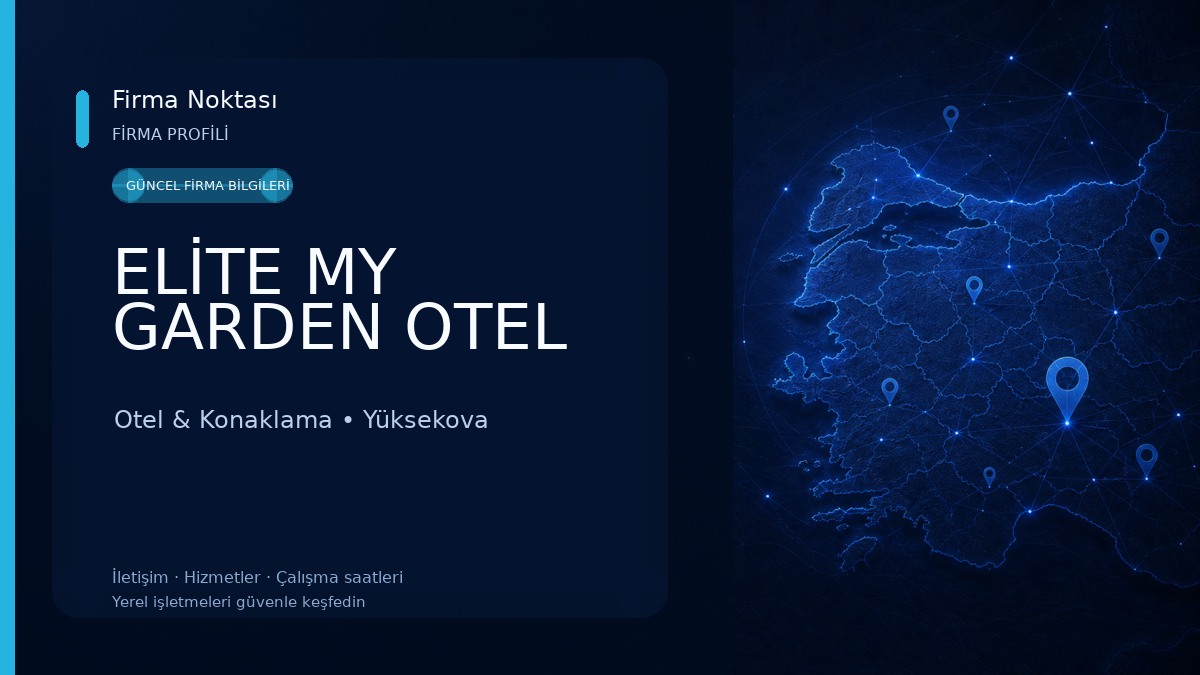 ELİTE MY GARDEN OTEL