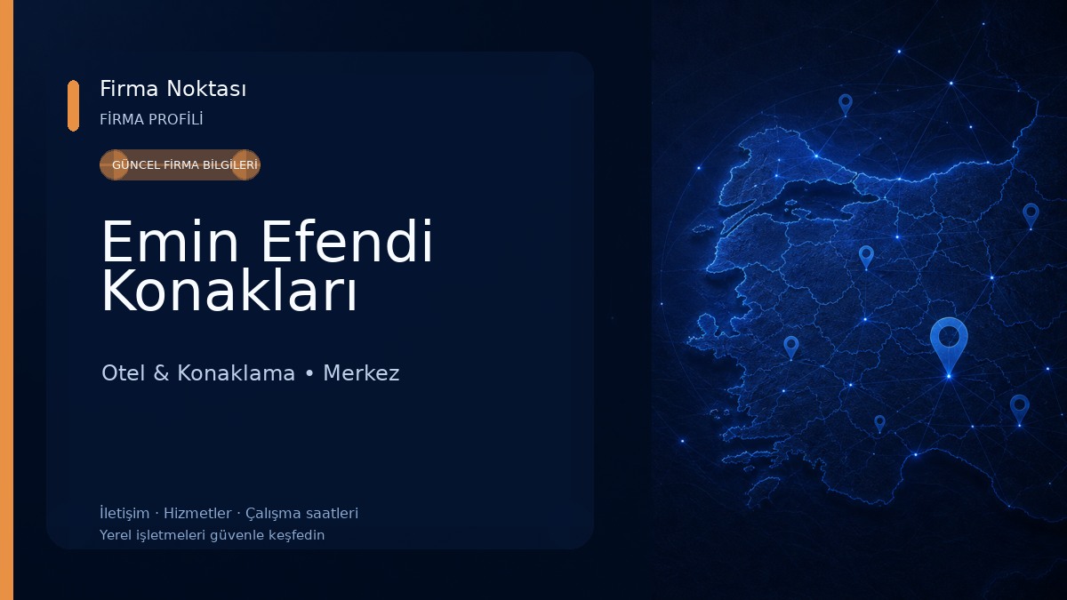 Emin Efendi Konakları Otel & Konaklama
