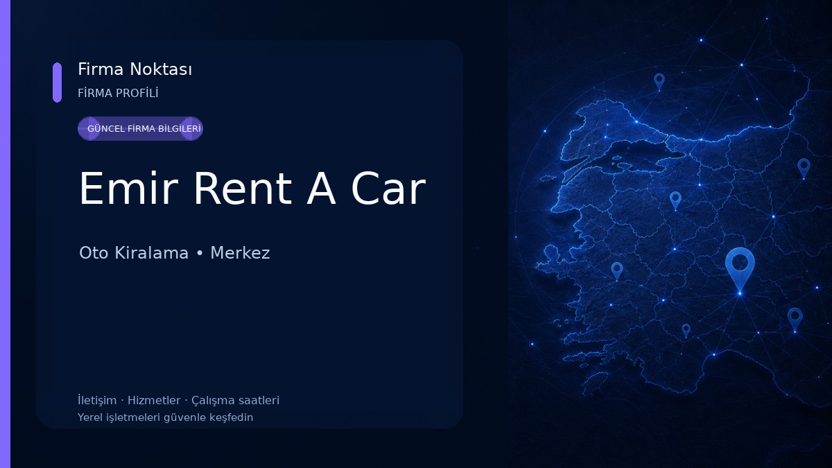 Emir Rent A Car Oto Kiralama