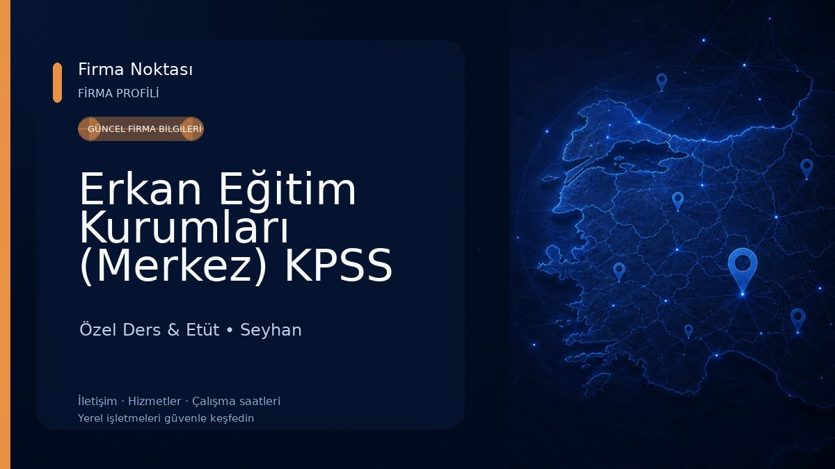 Erkan Eğitim Kurumları (Merkez) KPSS Ehliyet Direksiyon Bilgisayar Güvenlik Src Kursu Özel Ders & Etüt