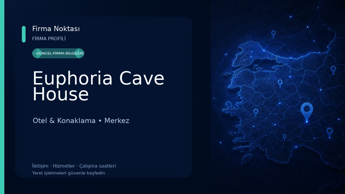 Euphoria Cave House Otel & Konaklama