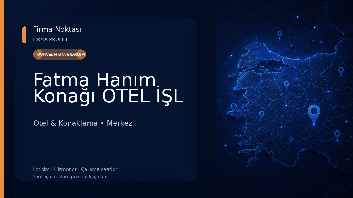 Fatma Hanım Konağı OTEL İŞL Otel & Konaklama