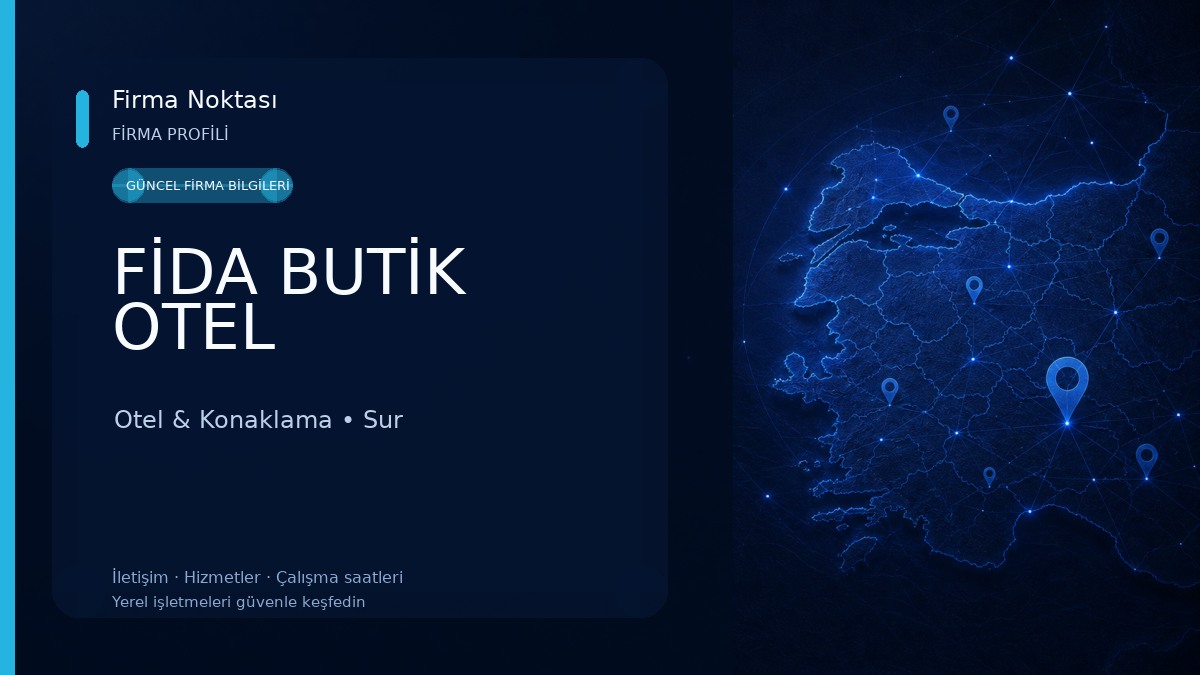 FİDA BUTİK OTEL Otel & Konaklama