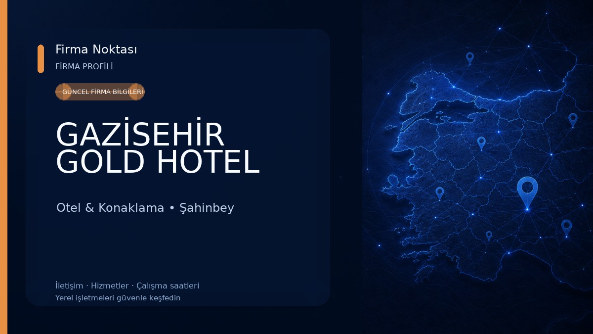 GAZİSEHİR GOLD HOTEL Otel & Konaklama