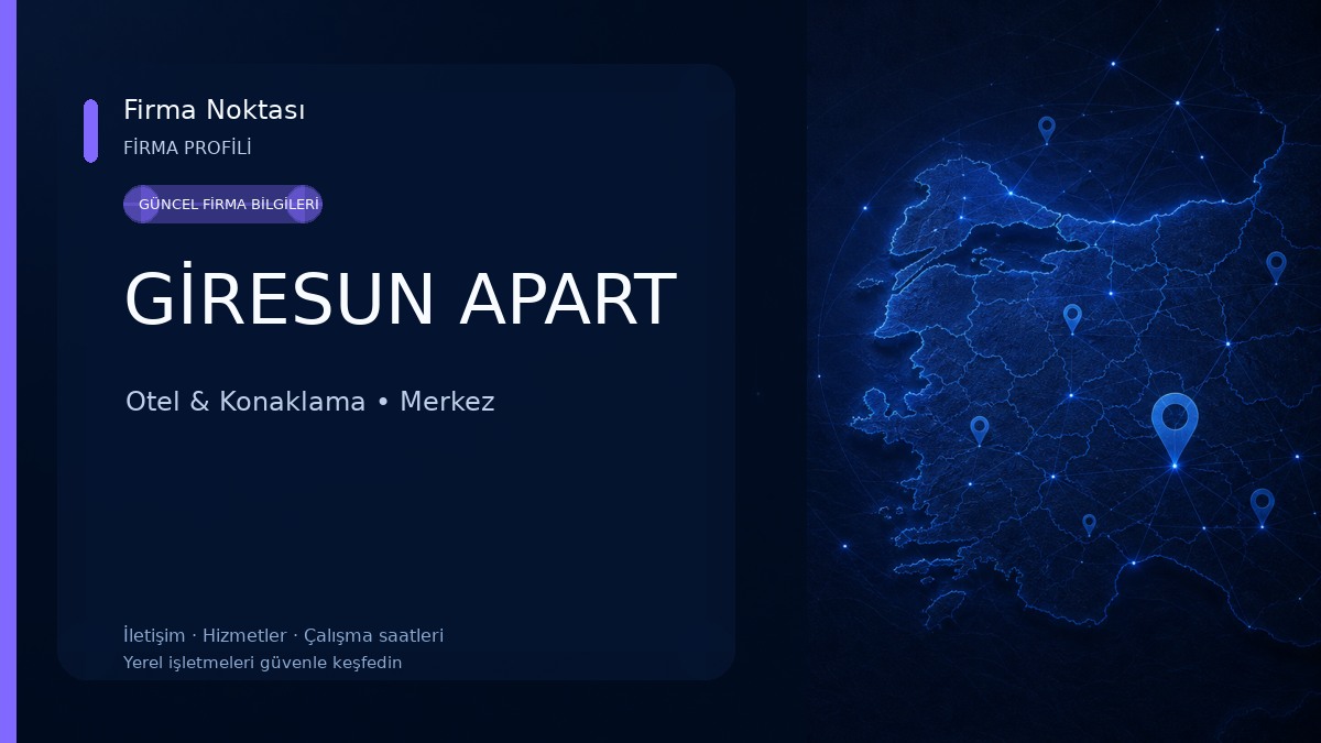 GİRESUN APART Otel & Konaklama