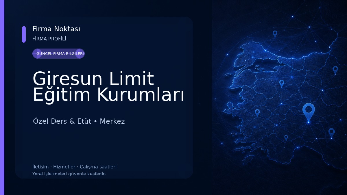 Giresun Limit Eğitim Kurumları